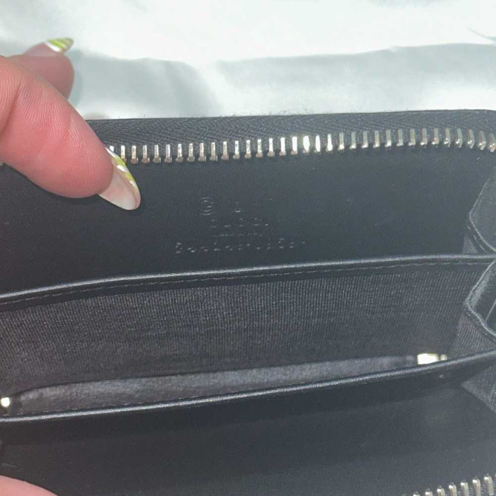 Authentic Gucci Microguccissima Pattern Leather C… - image 4